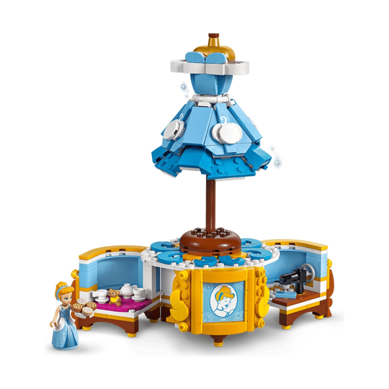 LEGO 43266 Cinderellas Kleid