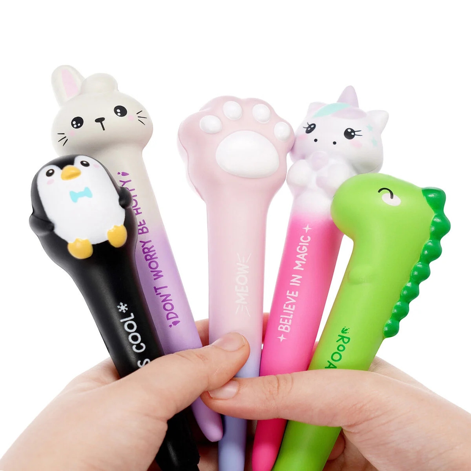 Legami SQP0001 SQUISHY GEL PEN - SQUEEZIES - UNICORN