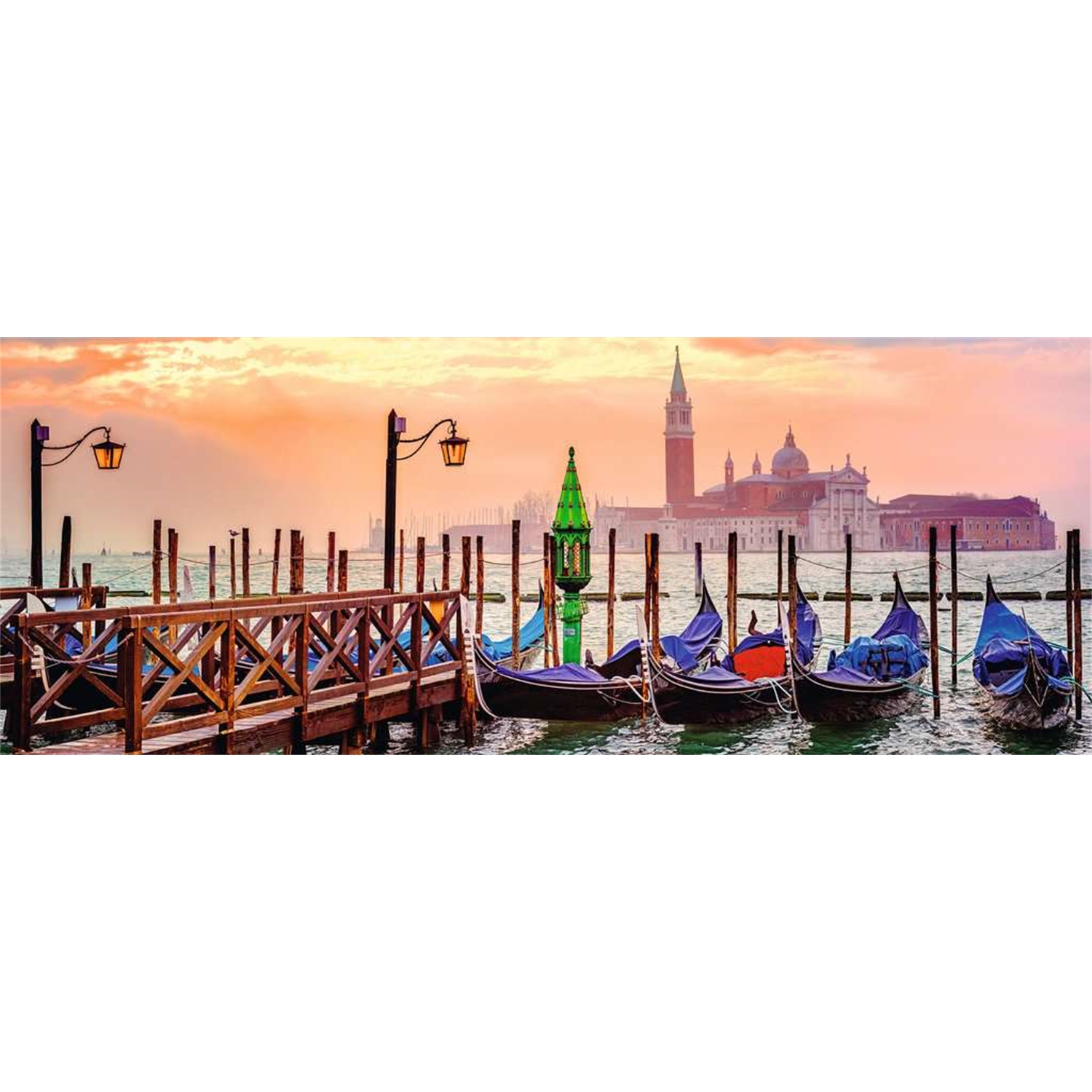 Ravensburger 15082 Puzzle 1000 Teile Gondeln in Venedig