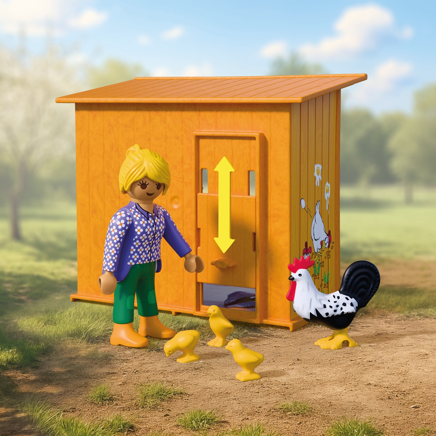 PLAYMOBIL 72168 Hühnerstall