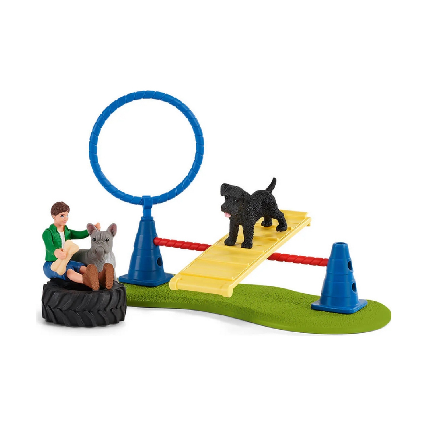 Schleich 42536 Farm World Spielspaß für Hunde
