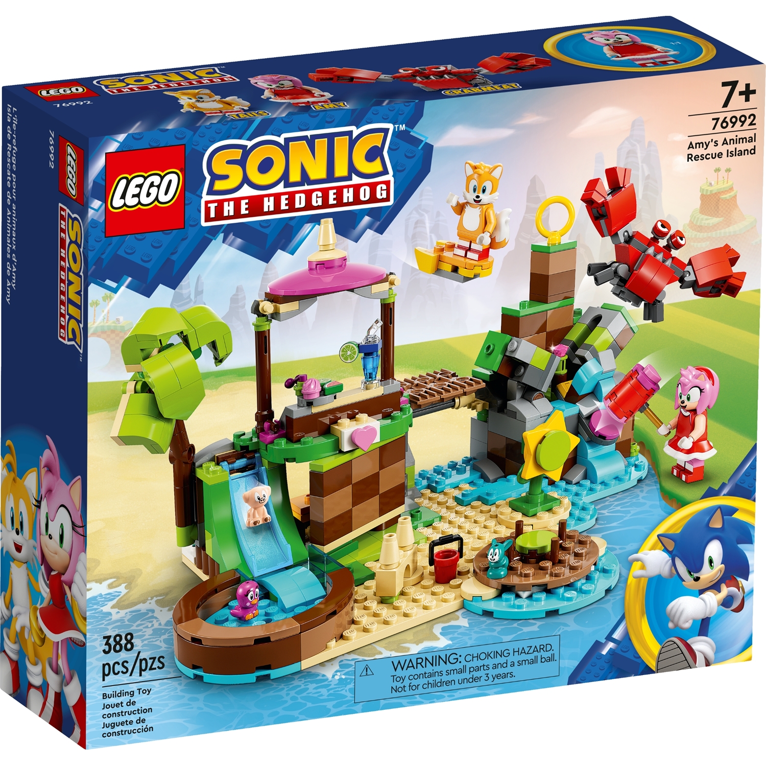LEGO 76992 Sonic the Hedgehog™ Amys Tierrettungsinsel