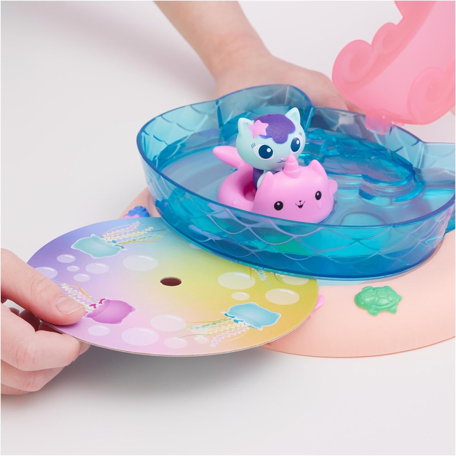 Spin Master 6067878 Gabby's Dollhouse – Pool Spielset (Cat Adventures)