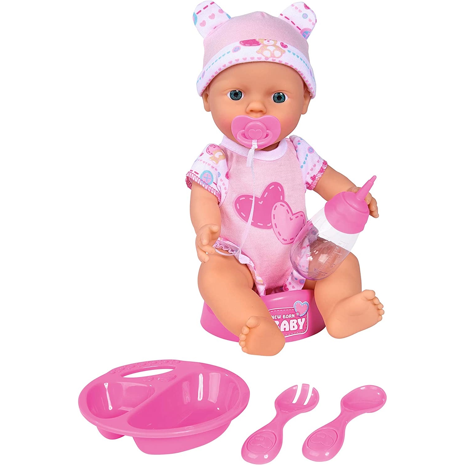 Simba Toys 105030005 New Born Baby Puppe Baby Care