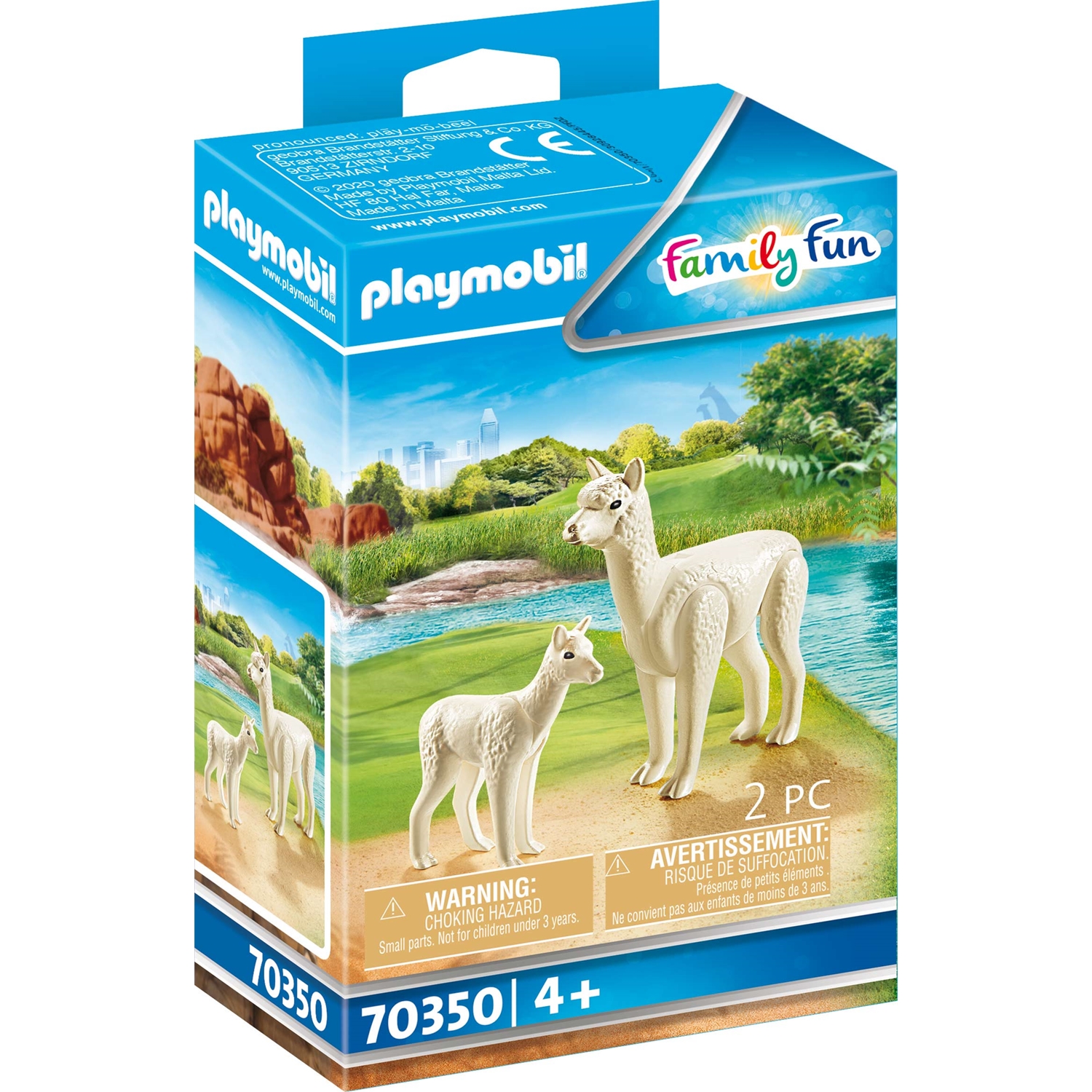 PLAYMOBIL 70350 Alpaka mit Baby