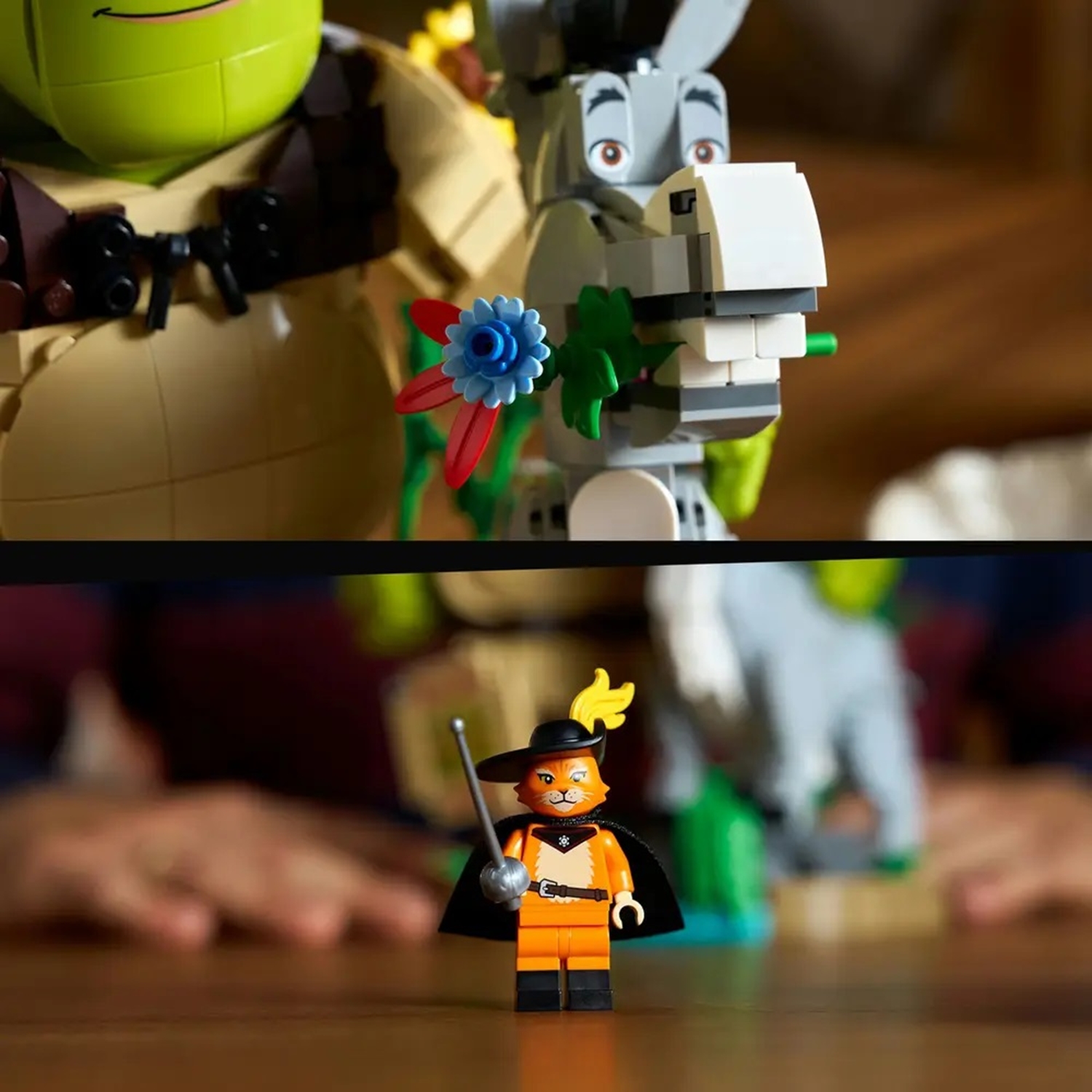 LEGO 72423 Shrek, Esel und Der Gestiefelte Kater