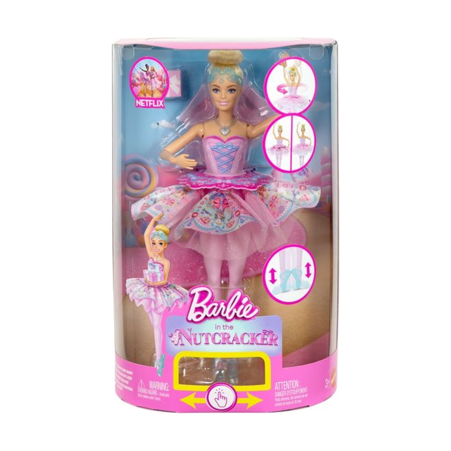 Mattel JLW53 Barbie Nussknacker Deluxe Clara Puppe singend