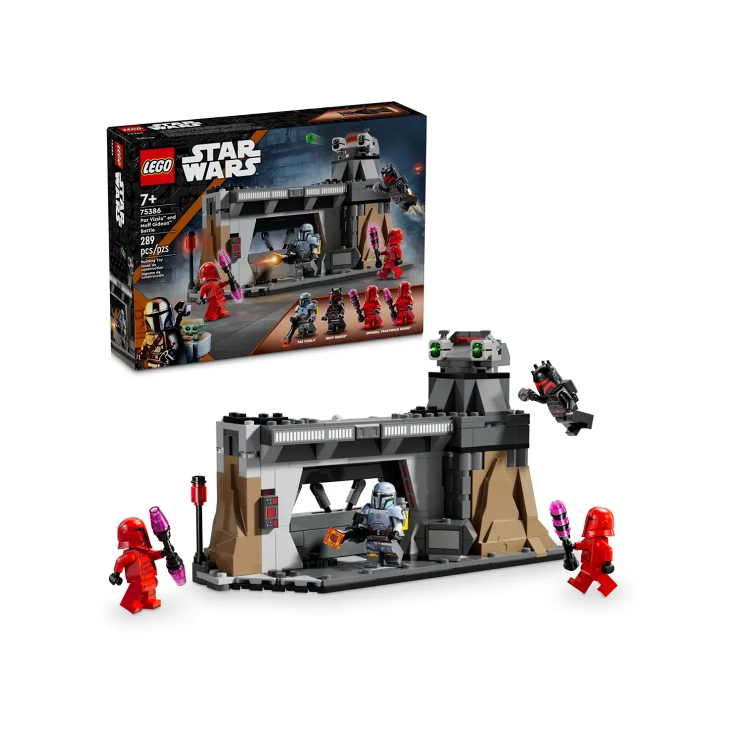 LEGO 75386 Star Wars™ Duell zwischen Paz Vizsla™ und Moff