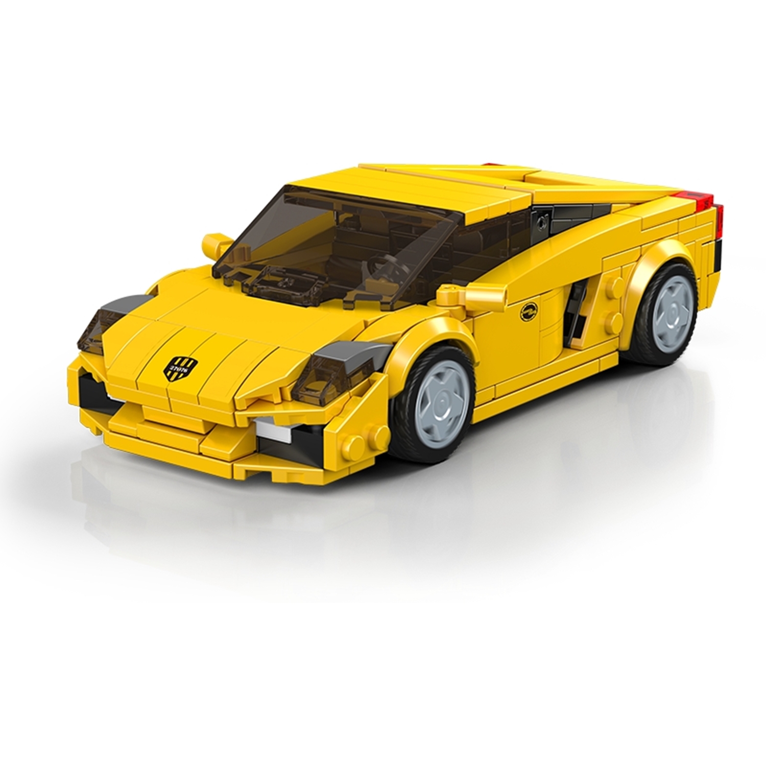Mould King 27076 Sportwagen Lambo Gallardo + Showcase