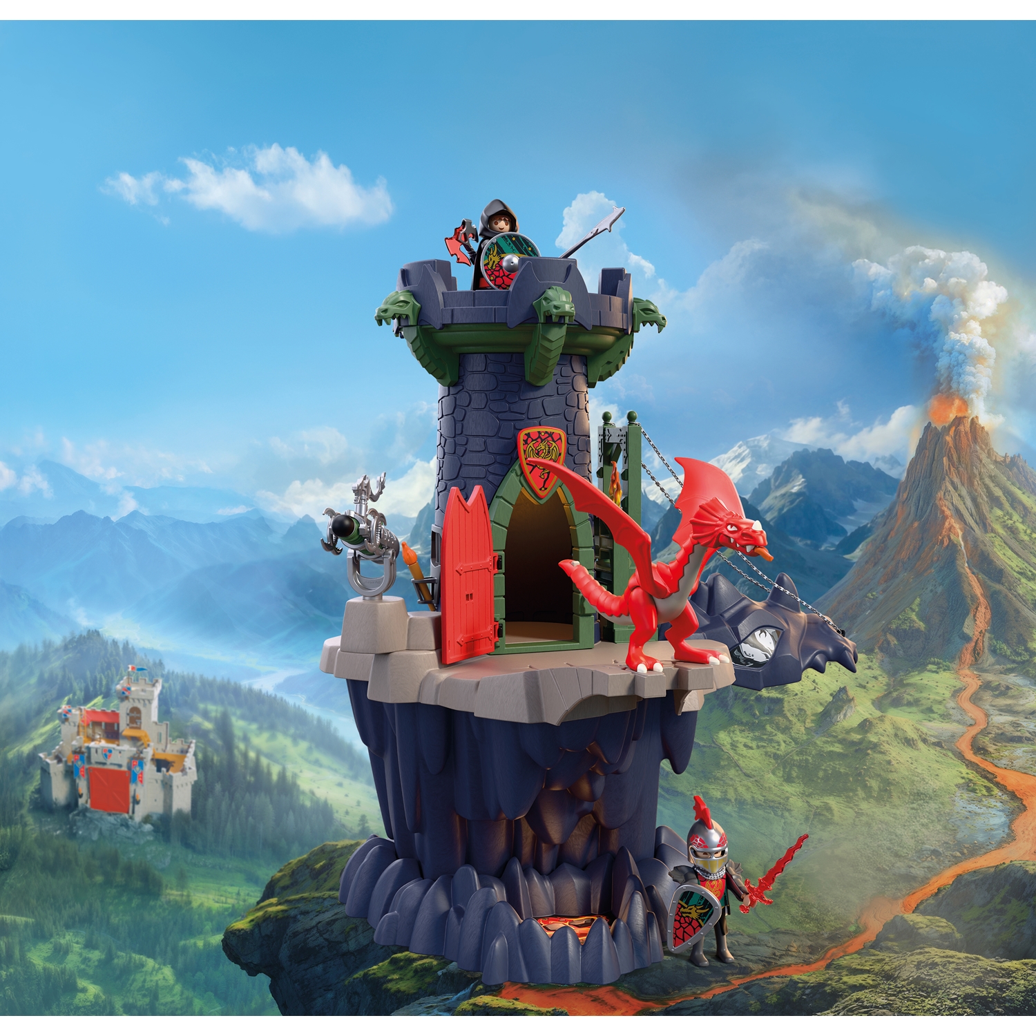 PLAYMOBIL 72113 Knights Drachenritterturm