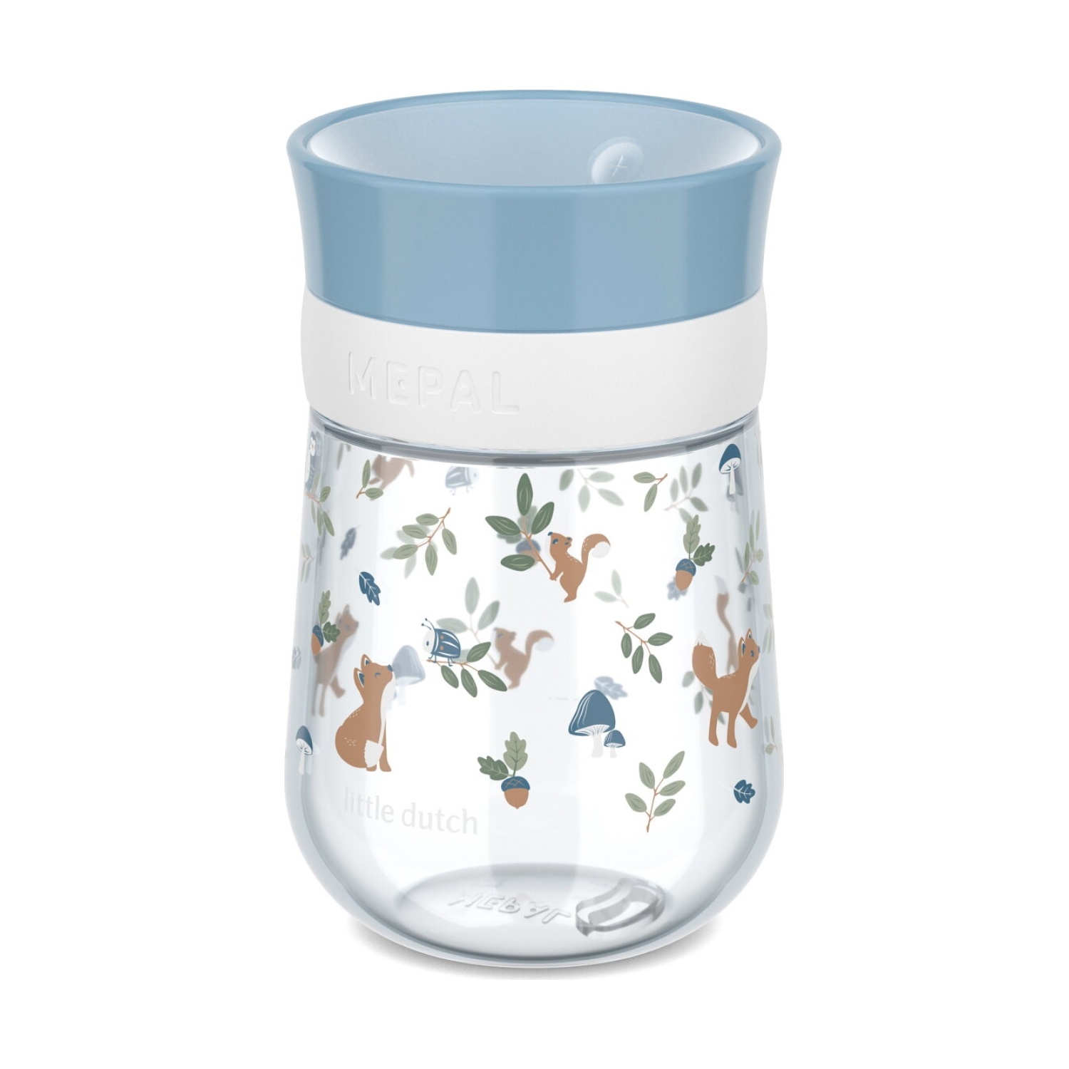 Mepal 108018565408 360° trinklernbecher mio 300 ml - forest friends