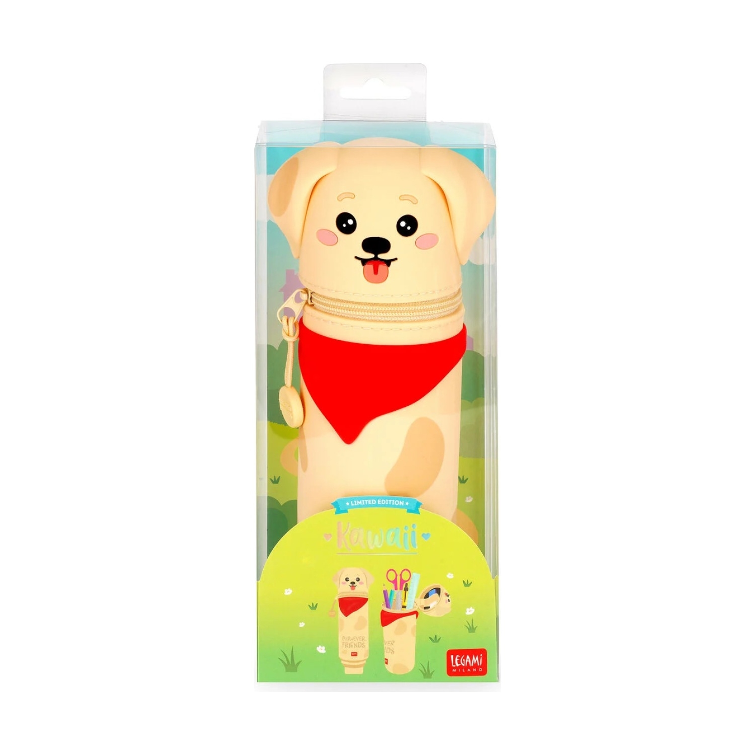 Legami KA0025 KAWAII - 2-IN-1 SILICONE PENCIL CASE - SECRET BTS