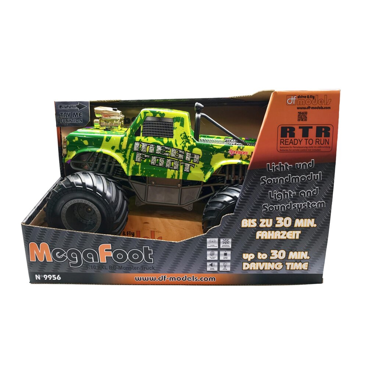 DF-Models 9956 MEGA FOOT Off-Roader 1:10 RTR Licht/Sound