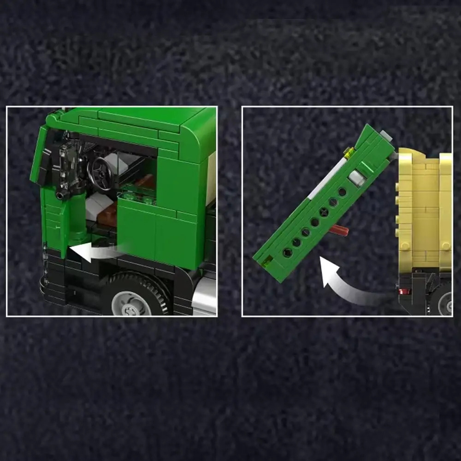 Mould King 24088 Eco-friendly Garbage Truck