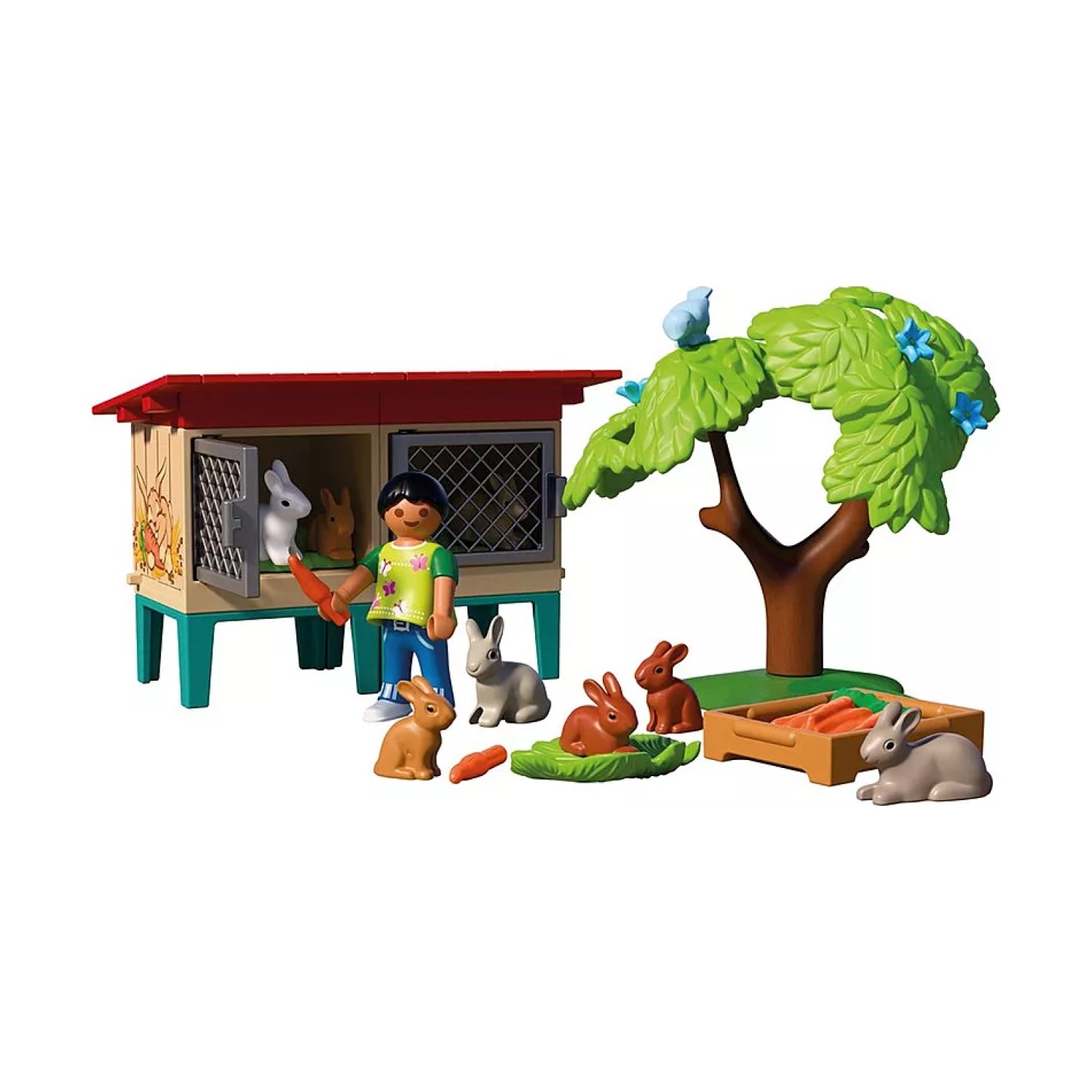 PLAYMOBIL 72170 Ländlicher Kaninchenstall