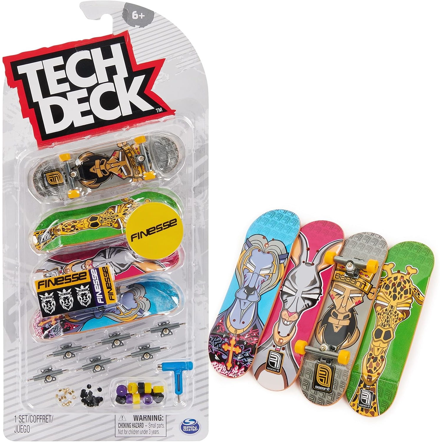 Spin Master 6028815 Tech Deck – Ultra DLX 4-pack (Ast)