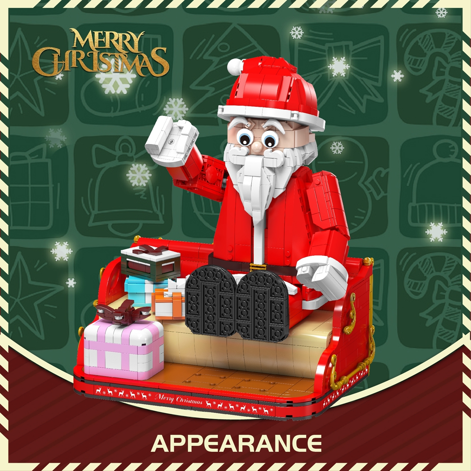 Mould King 10072 Weihnachtsmann