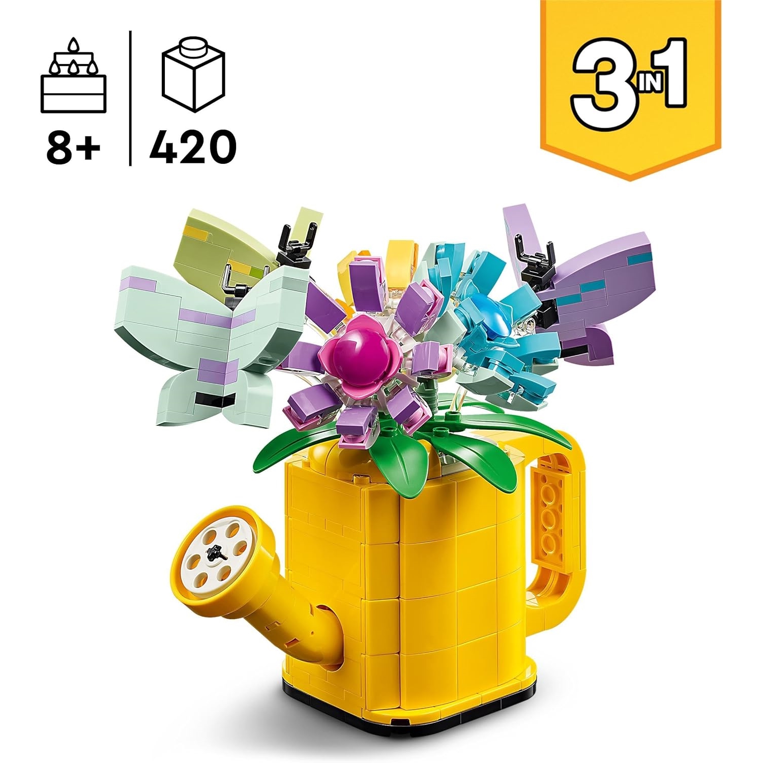 LEGO 31149 Creator 3-in-1-Sets Gießkanne mit Blumen
