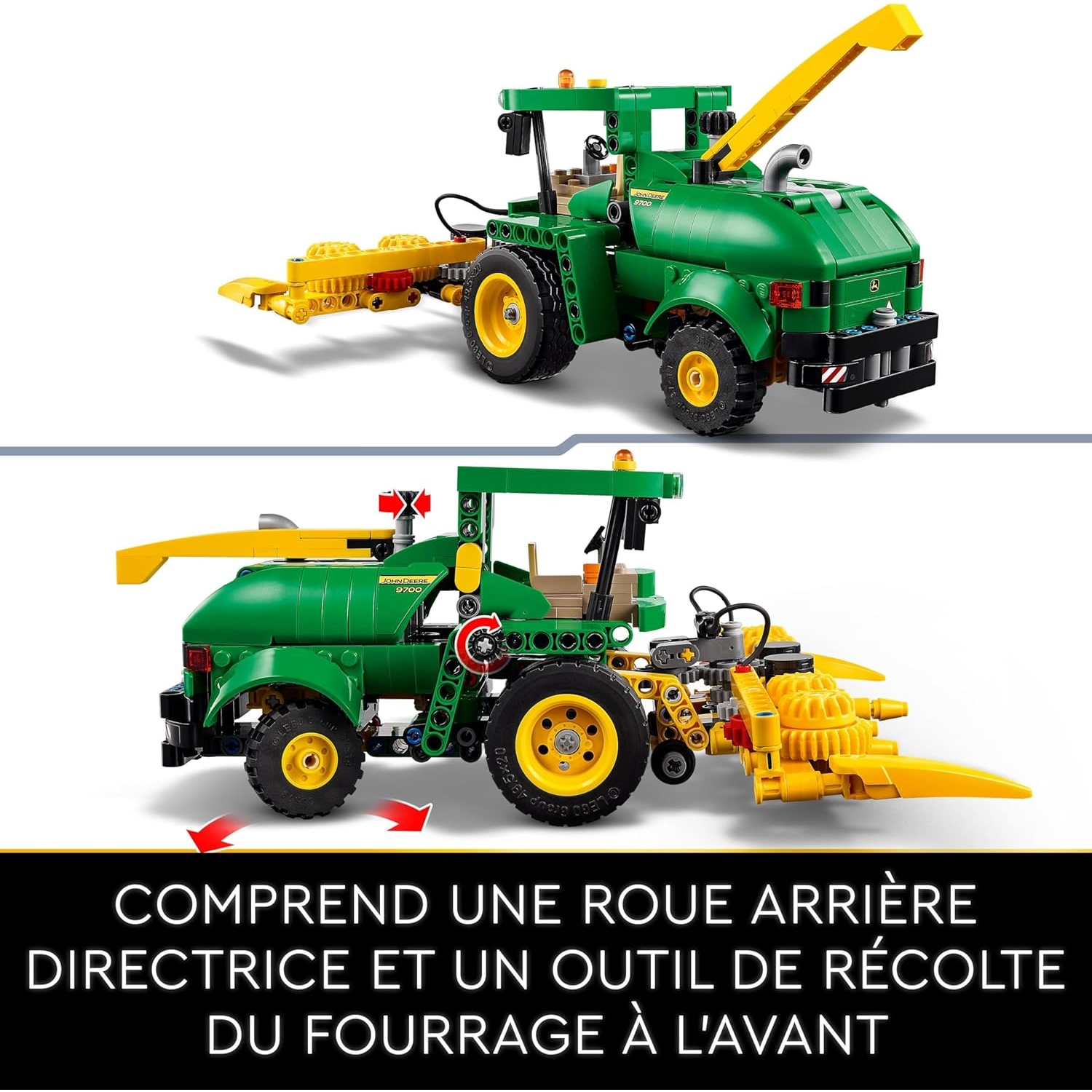 LEGO 42168 John Deere 9700 Forage Harvester