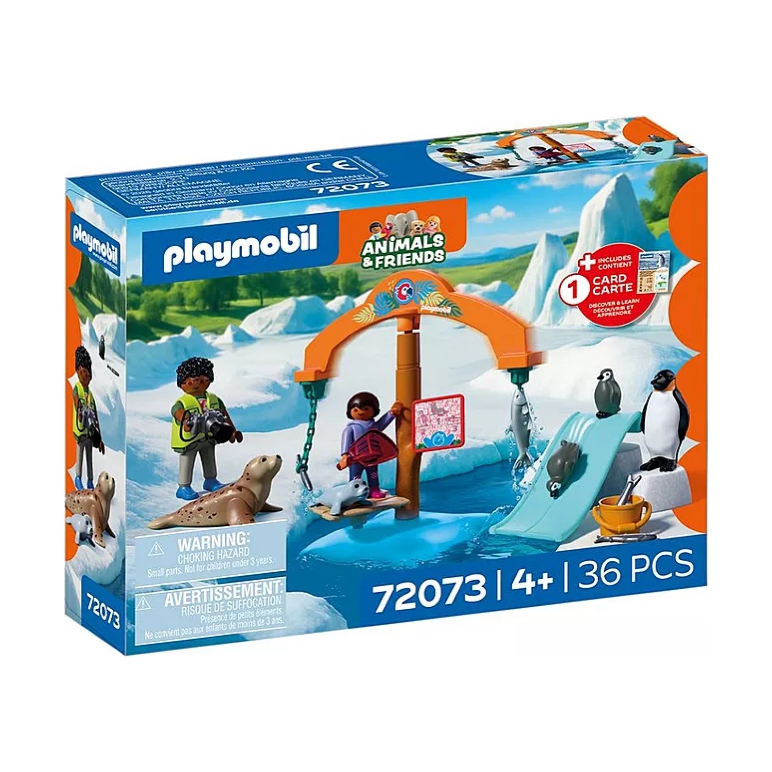 PLAYMOBIL 72073 Zoo: Eis-Expedition