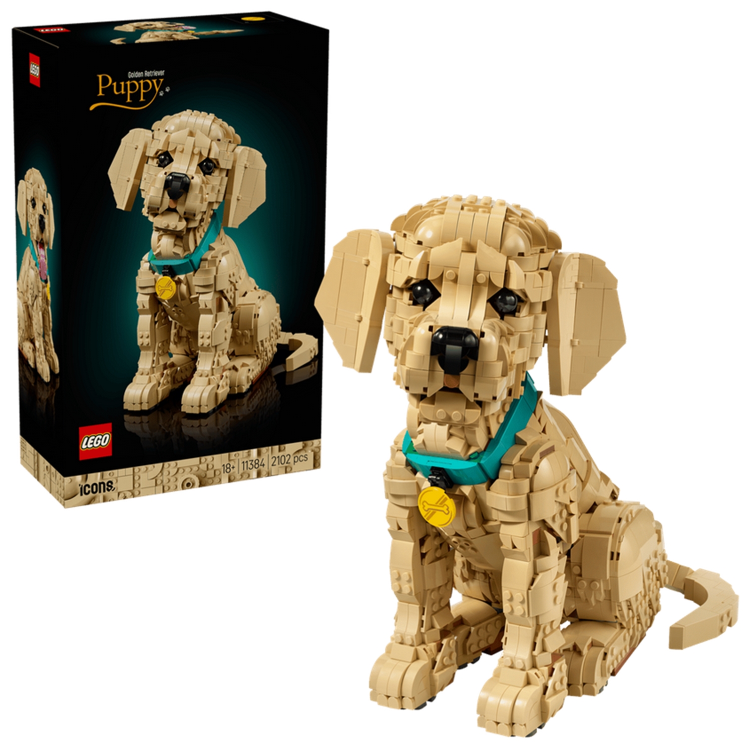 LEGO 11384 Golden Retriever Welpe