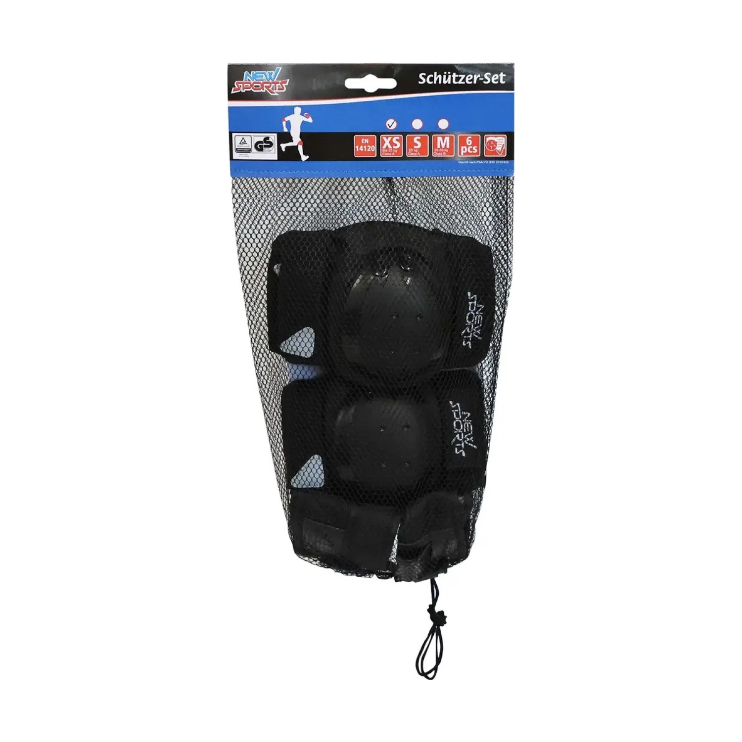 Vedes 73424763 NSP Schützer-Set schwarz Gr.XS bis 25kg