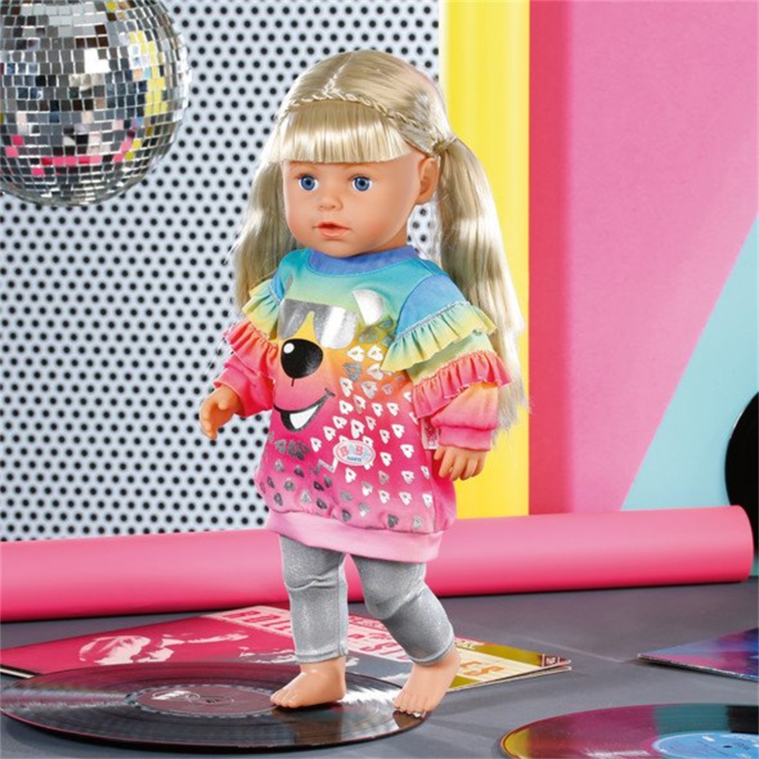 Zapf Creation 829226 BABY born Sweater Outfit 43cm