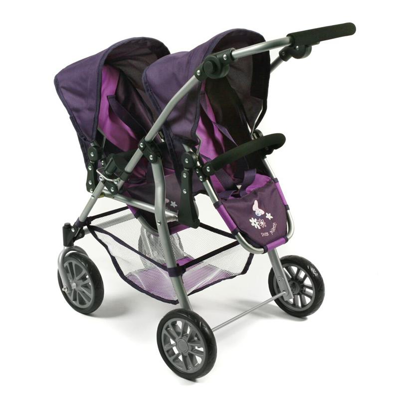 Bayer Chic 2000 691-25 Tandem-Buggy TWINNY, Pflaume