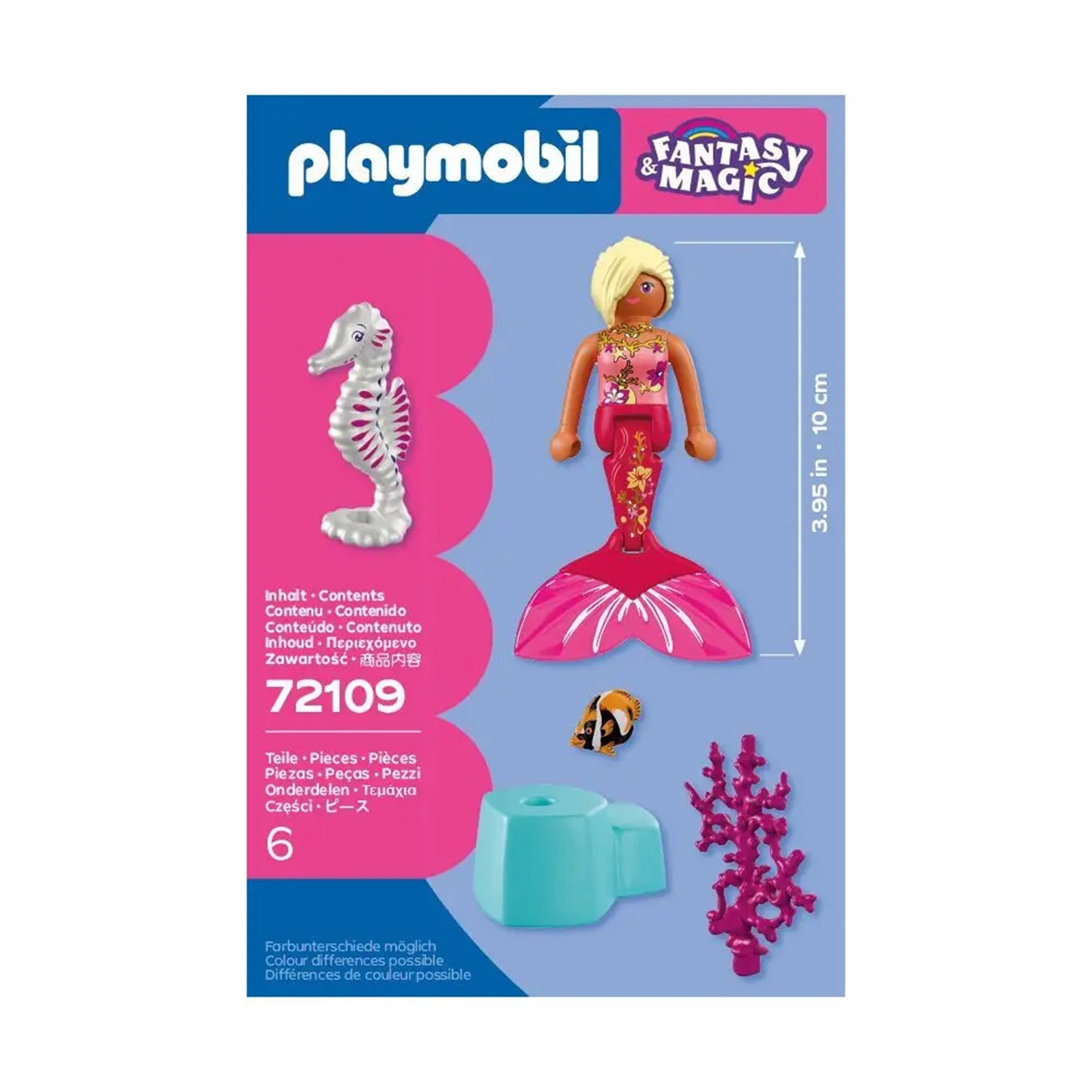 PLAYMOBIL 72109 Meerjungfrau mit Seepferdchen