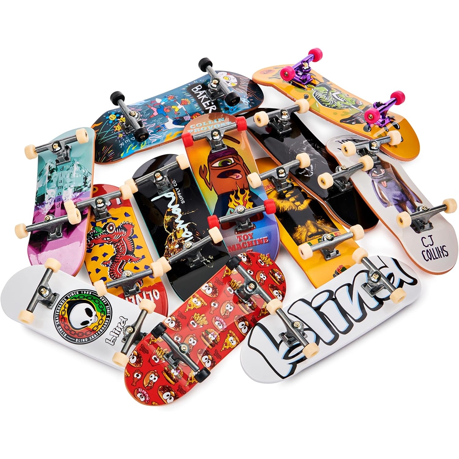 Spin Master 6028815 Tech Deck – Ultra DLX 4-pack (Ast)