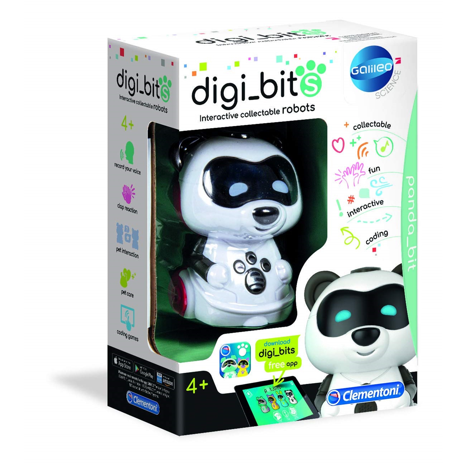 Clementoni 52419G Digi-Panda_bit Galileo