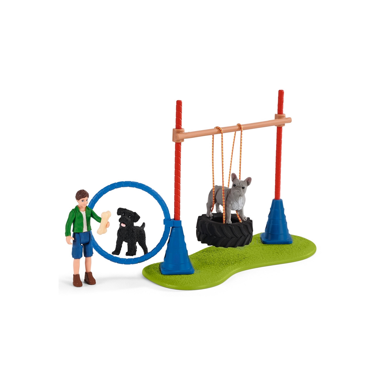 Schleich 42536 Farm World Spielspaß für Hunde