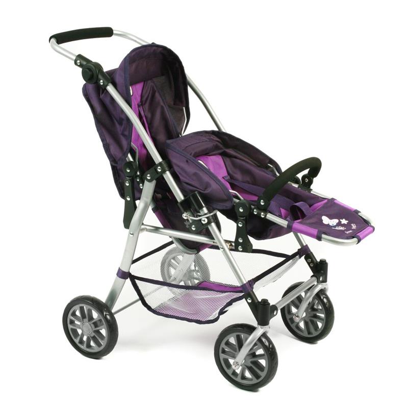 Bayer Chic 2000 691-25 Tandem-Buggy TWINNY, Pflaume
