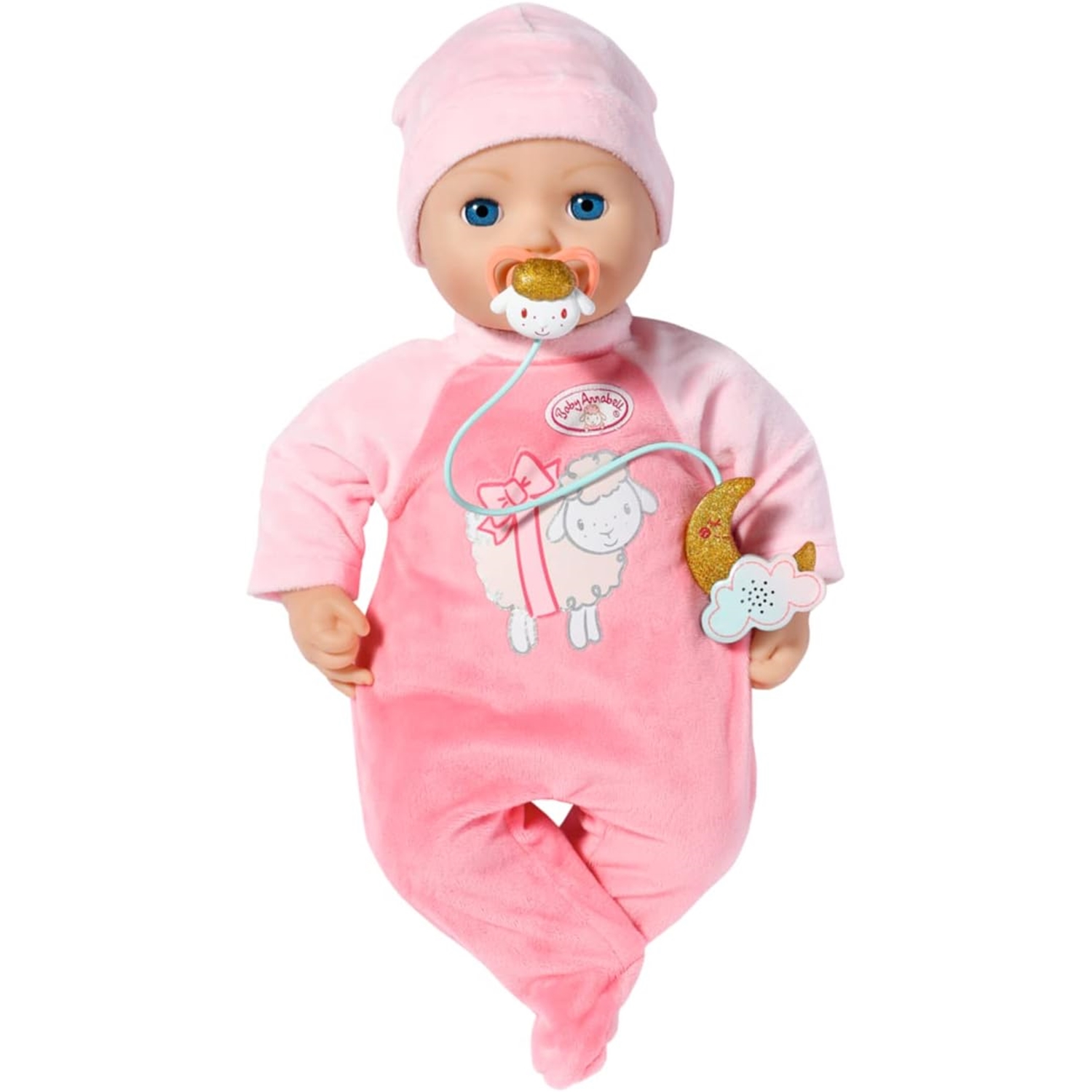 Zapf Creation 704219 Baby Annabell Sweet Dreams Schnuller, 43 cm