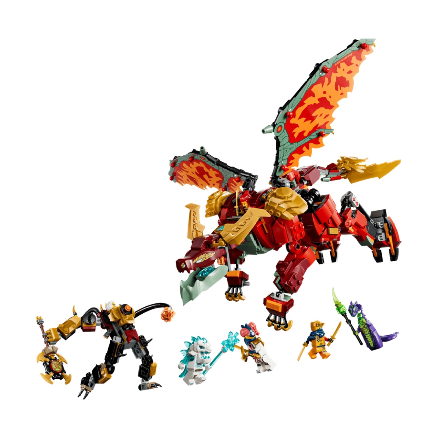 LEGO 71868 Wyldfyres Drachenmech
