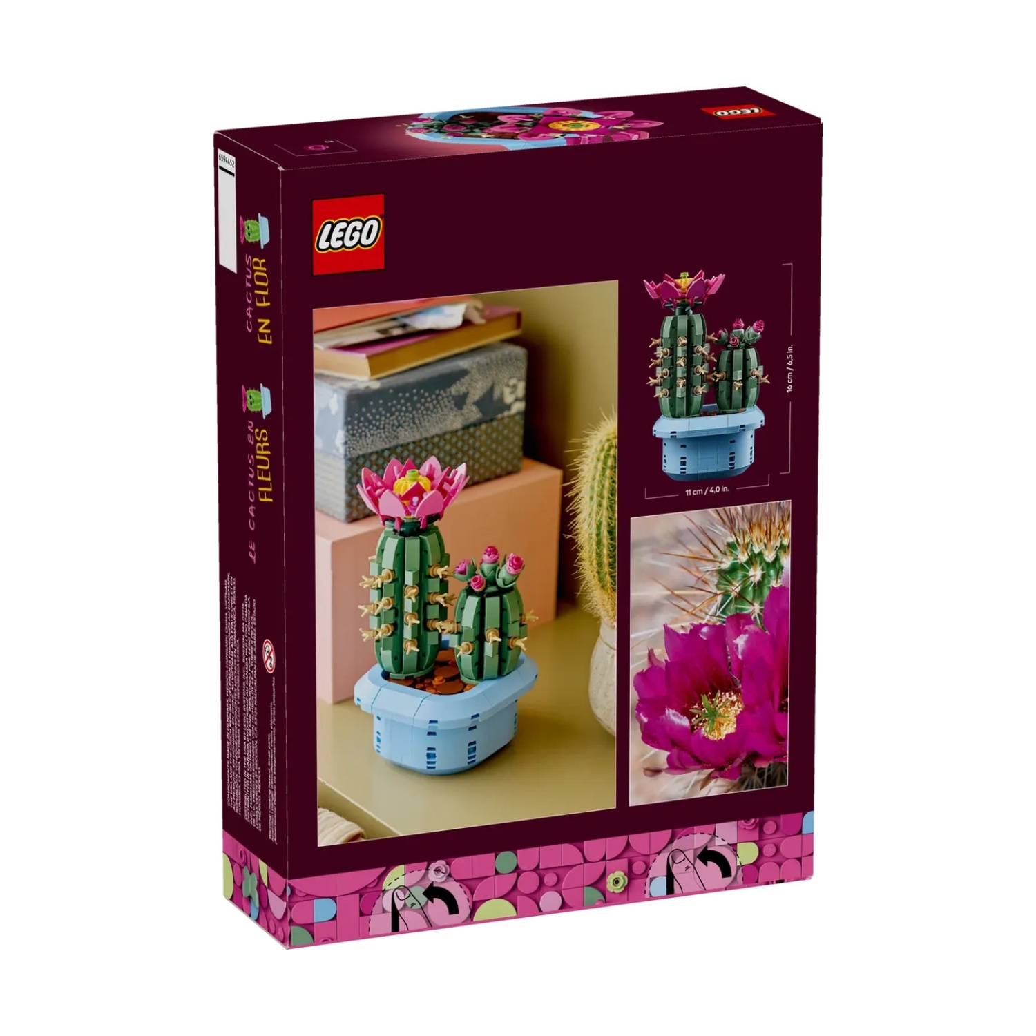 LEGO 11509 The Botanical Collection Blühender Kaktus