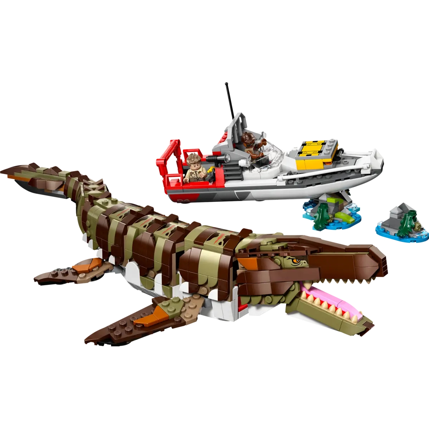 LEGO 76974 Jurassic World™ Mosasaurier: Die Bootmission