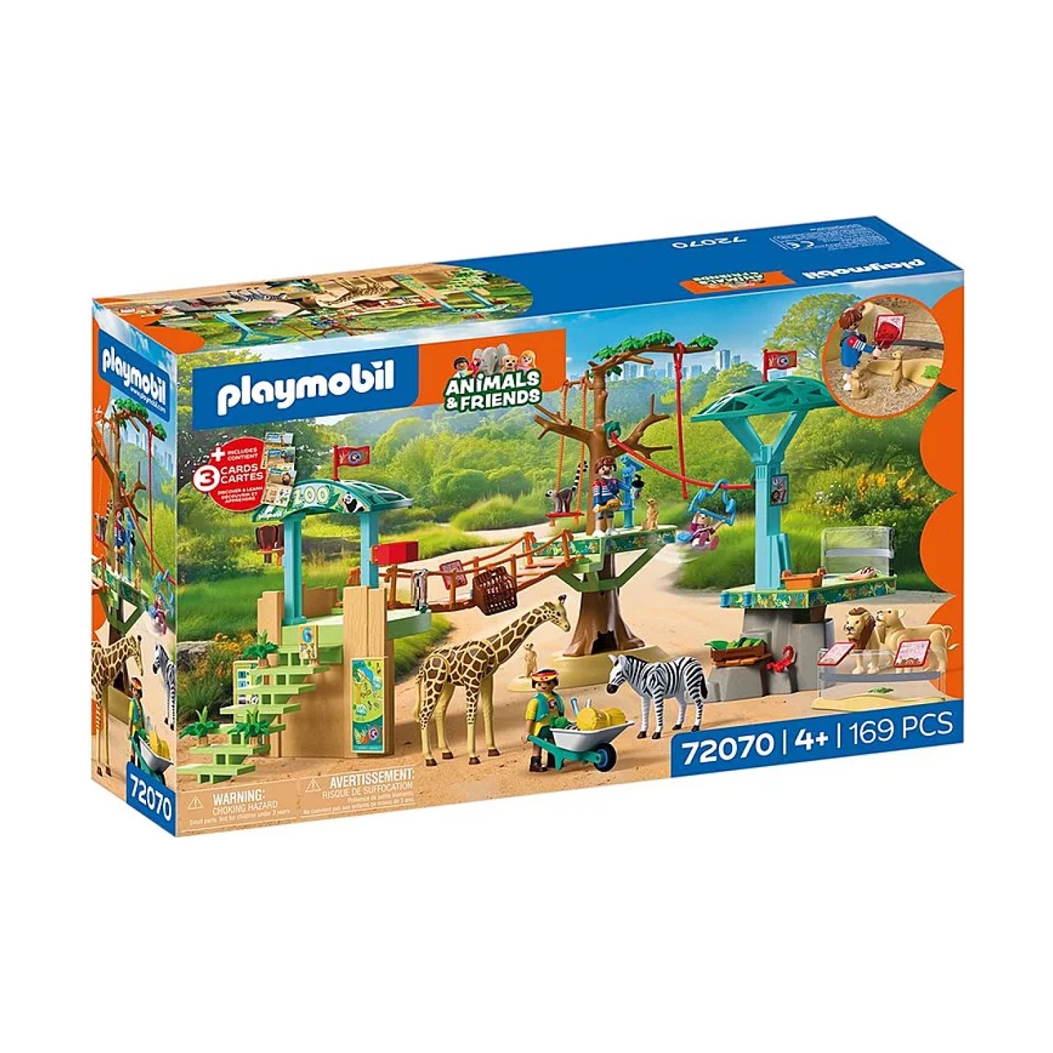 PLAYMOBIL 72070 Zoo: Wildnis-Kletterpark