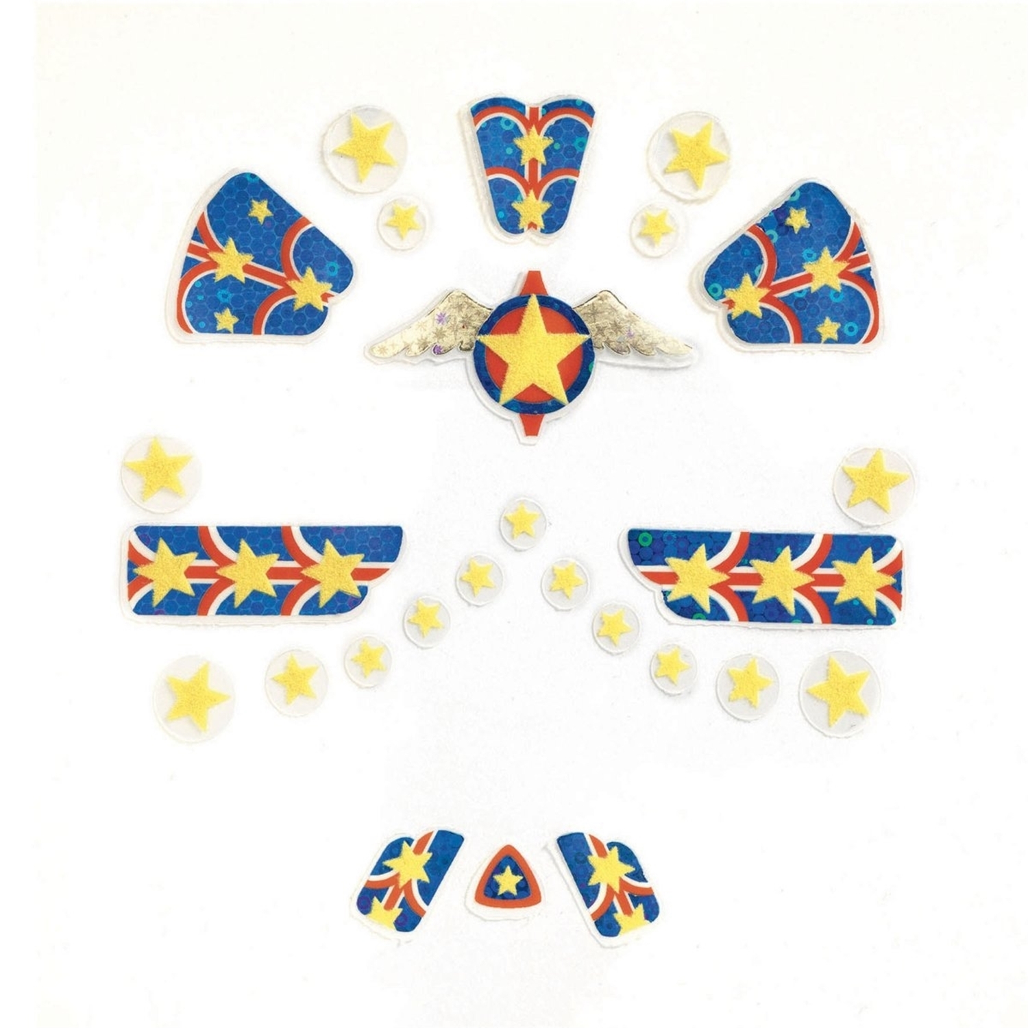Djeco DJ09219 Gesichtssticker: Super hero