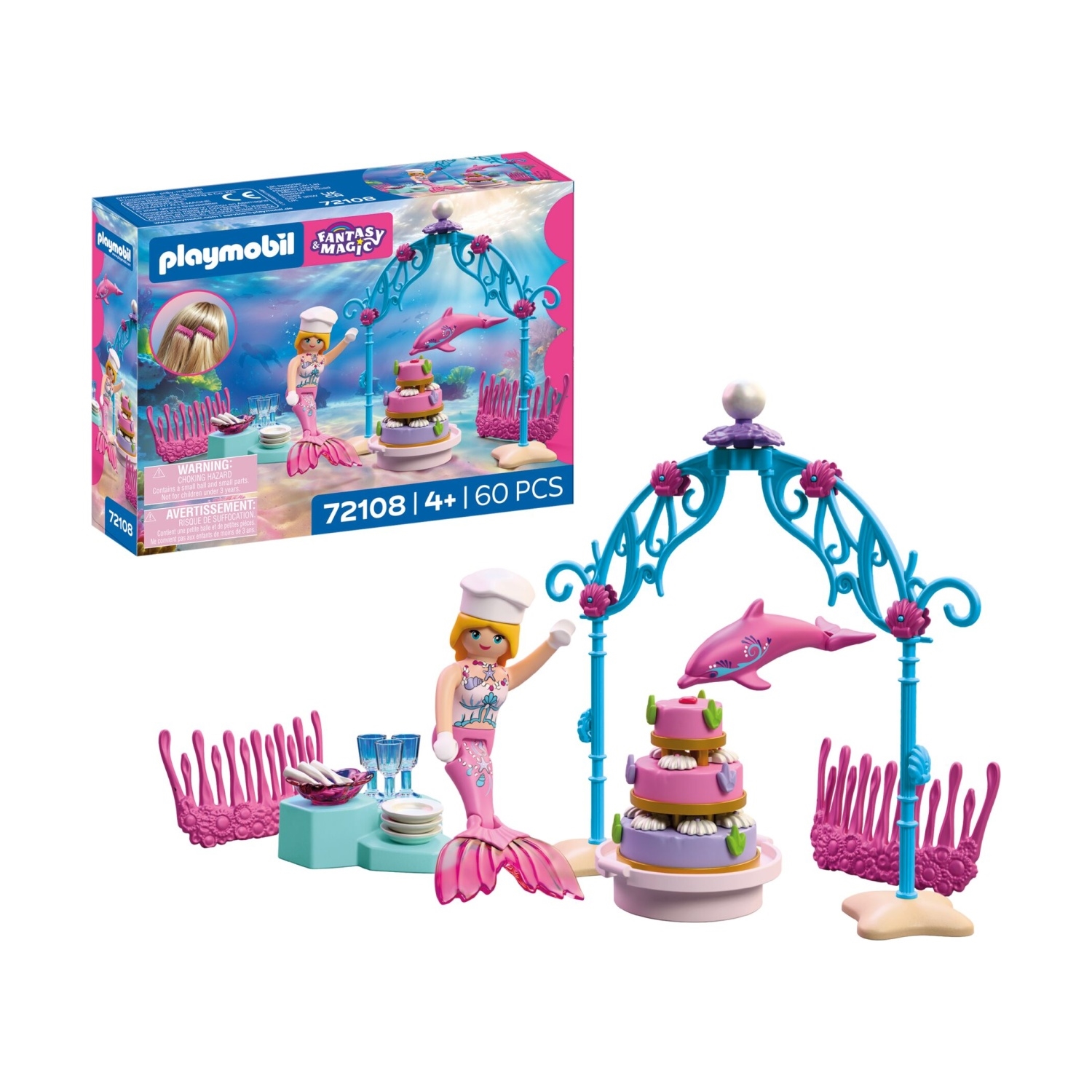 PLAYMOBIL 72108 Unterwasserhochzeits-Buffet